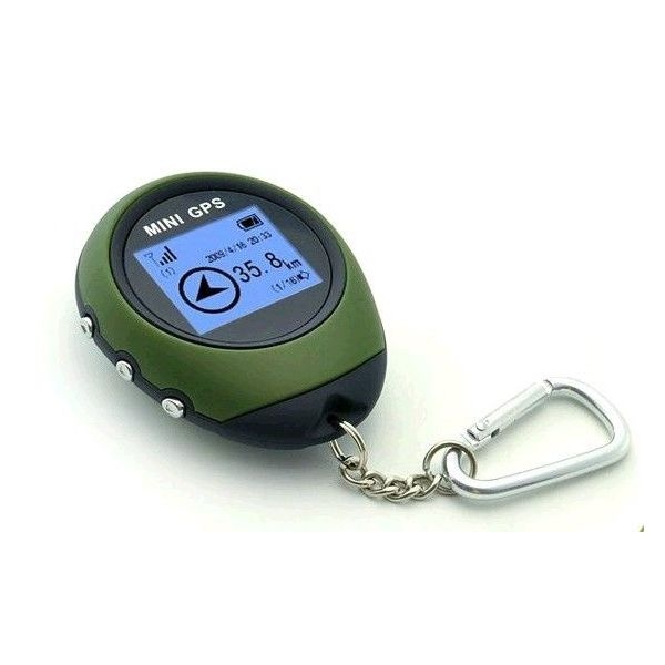 Mini GPS navigace s kompasem na klíče PG03